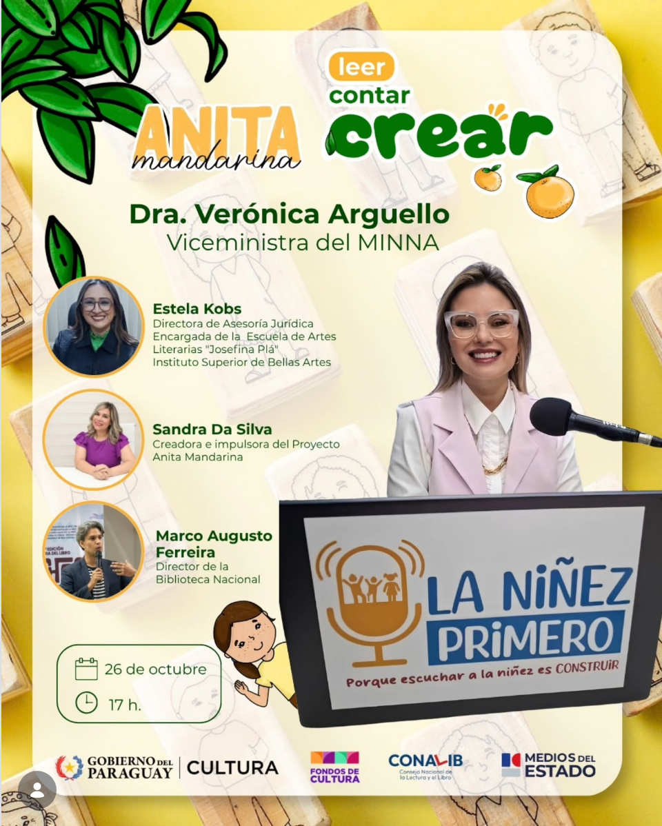 Anita Mandarina – Leer, Contar, Crear en “La Niñez Primero”