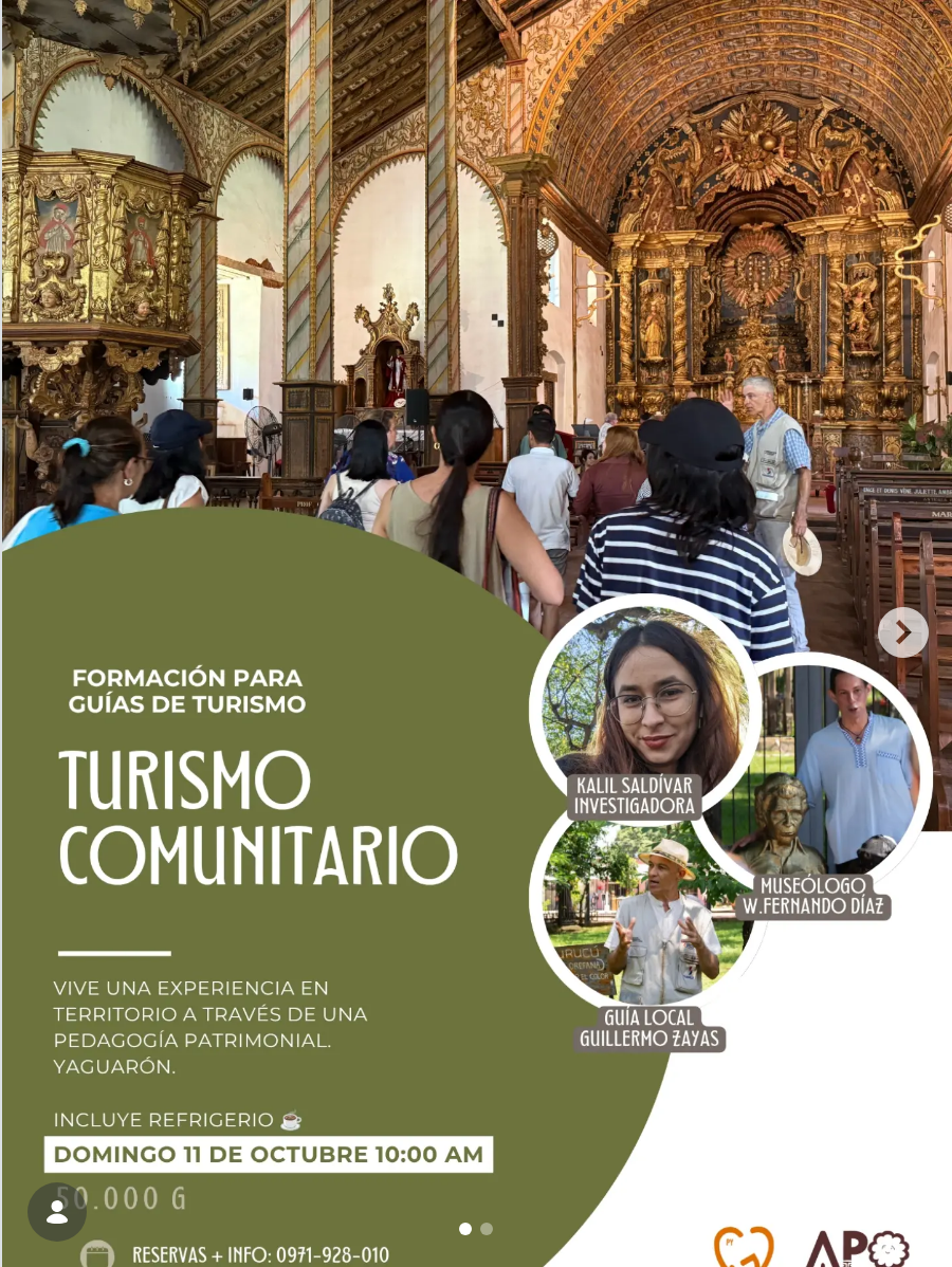 Recorrido guiado y experiencia de turismo comunitario en Yaguarón (1 de 2)