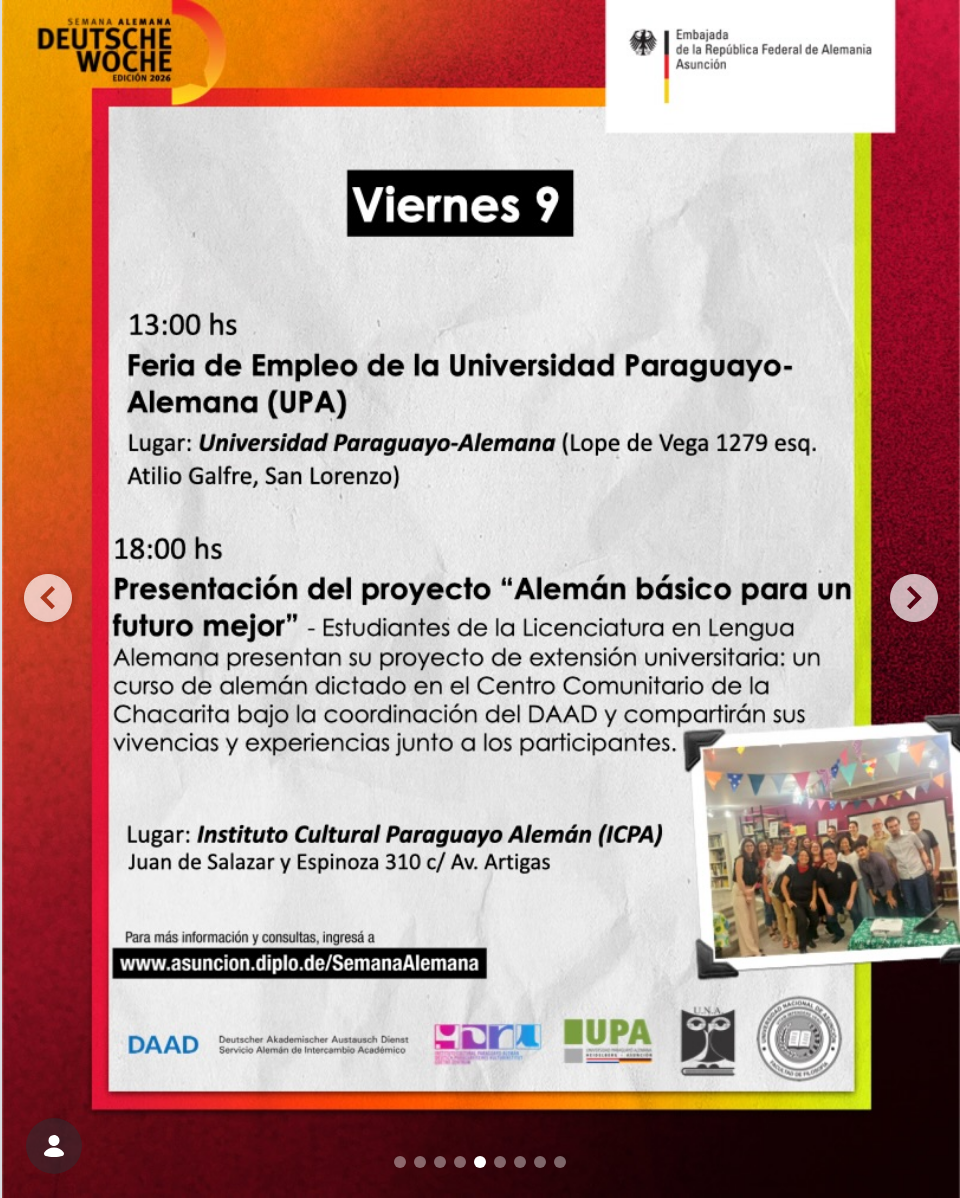 Feria de Empleo de la Universidad Paraguayo-Alemana (UPA)