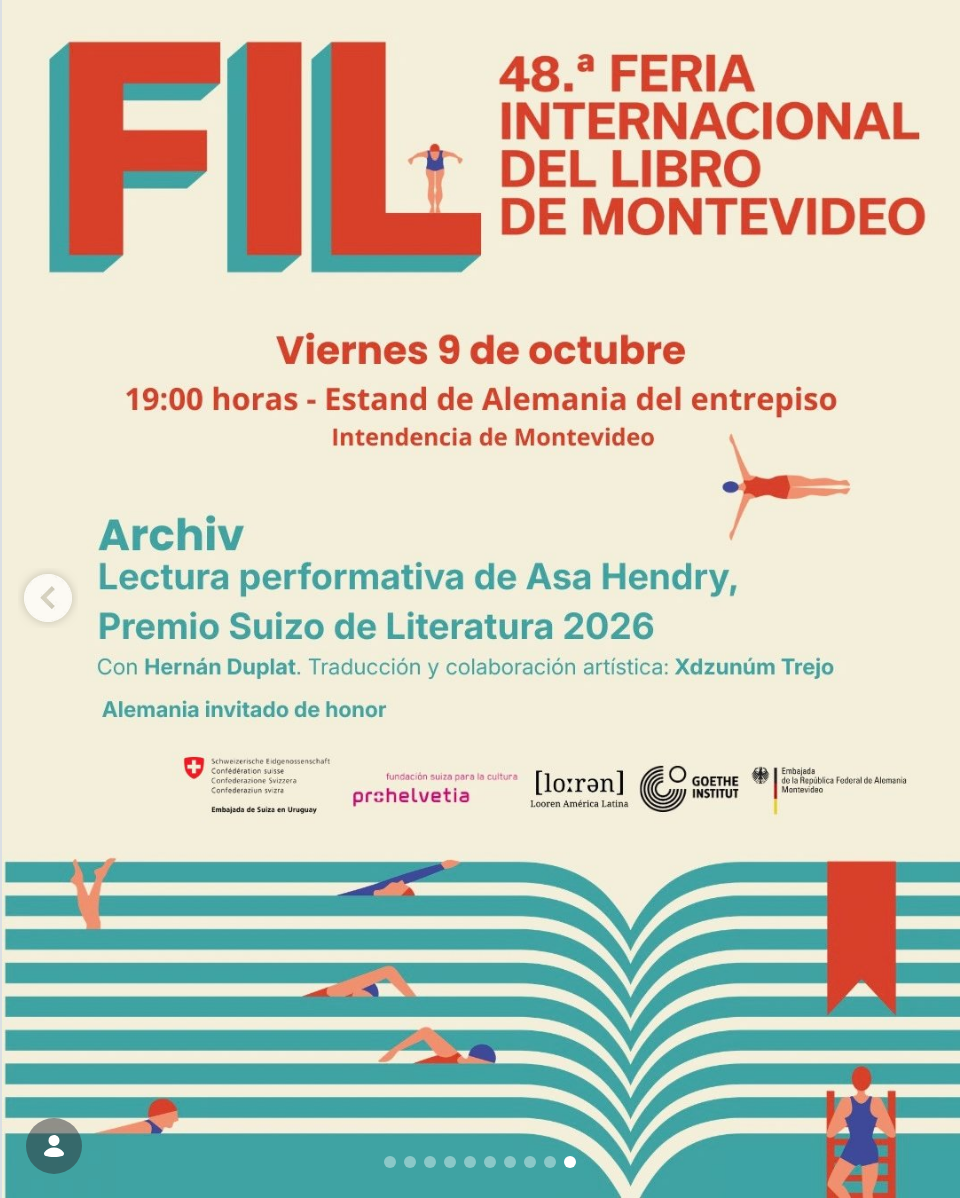 Lectura performativa de «archiv» con Asa Hendry y Hernán Duplat