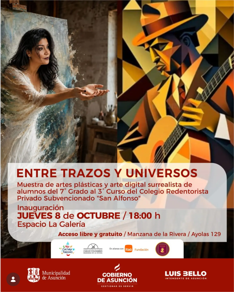 Entre trazos y universos — Inauguración