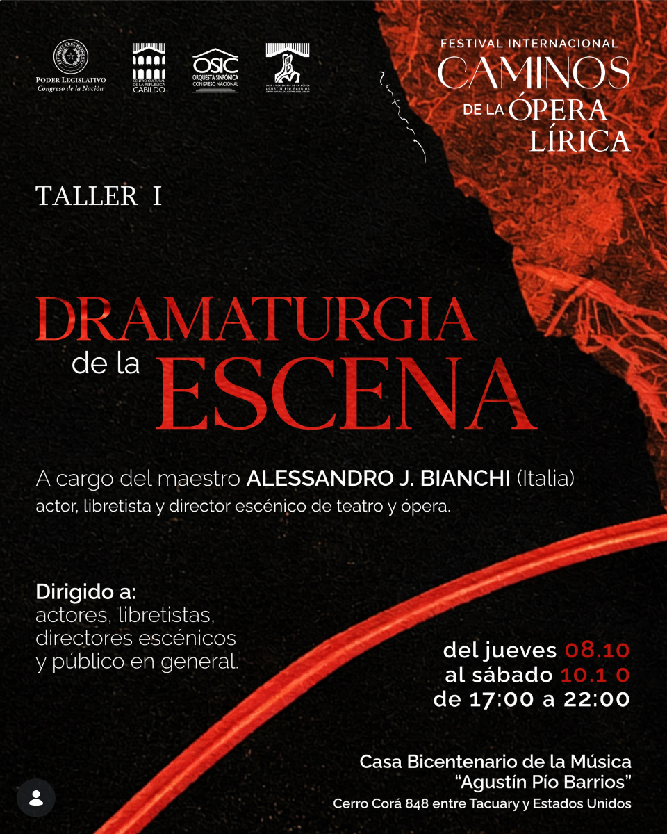 Taller “Dramaturgia de la escena”