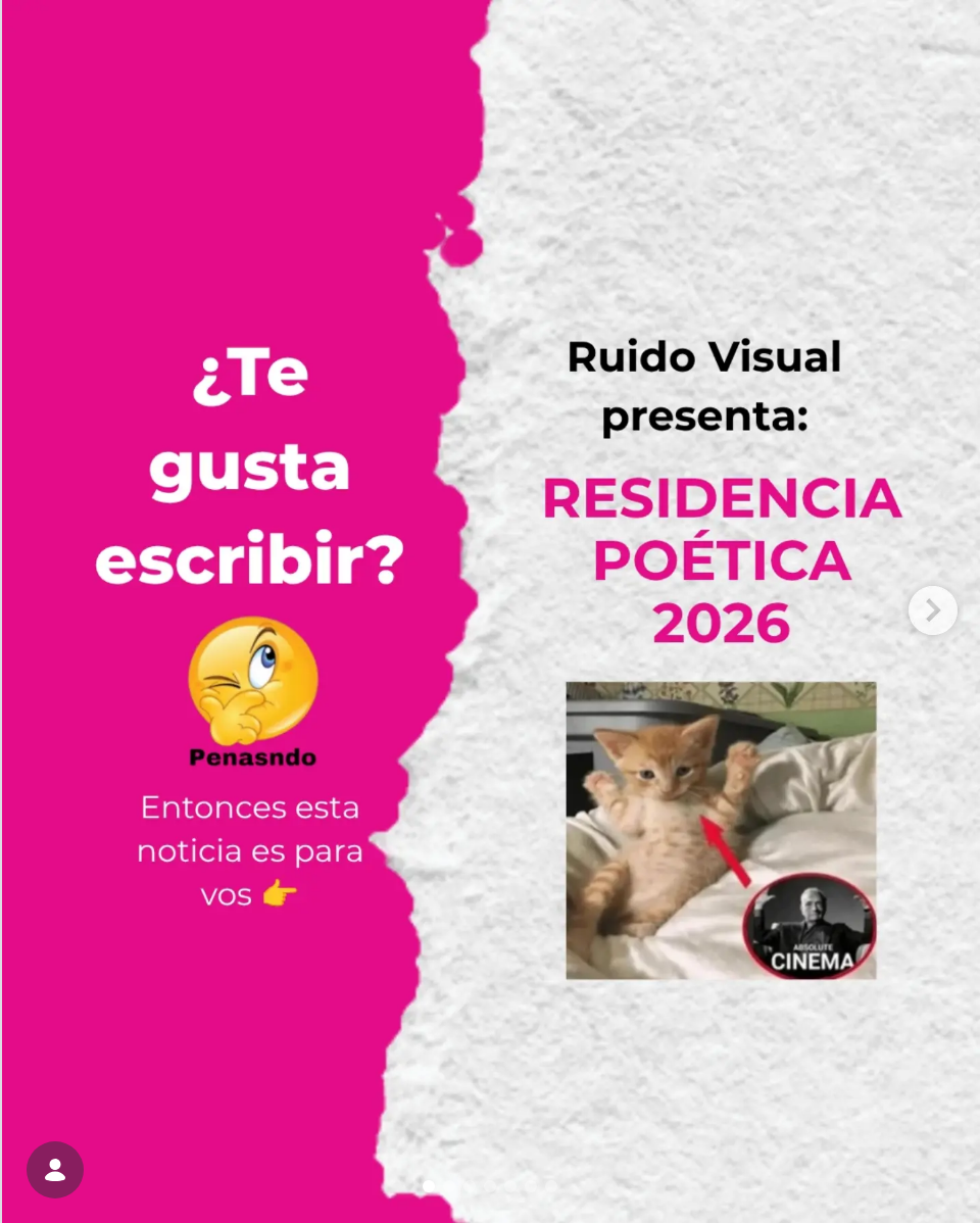 Residencia Poética 2026 (1 de 2)